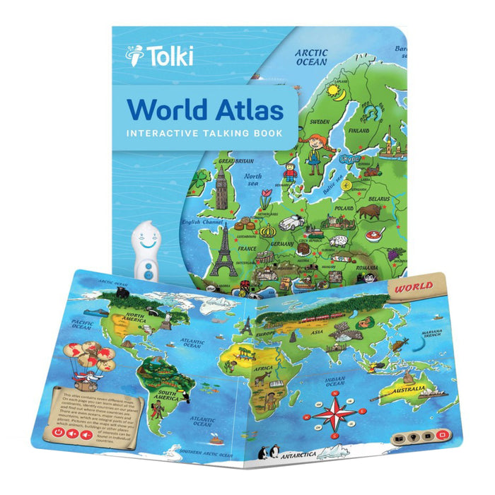 Raspundel Istetel, Carte World Atlas (limba engleza)