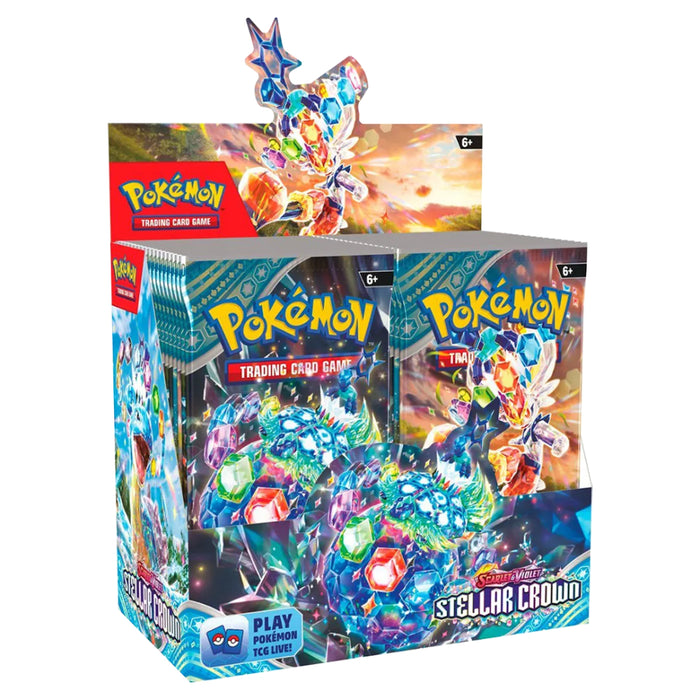 Pokemon TCG - Scarlet & Violet 7 Stellar Crown Booster Display