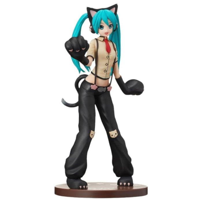 Figurina Hatsune Miku Project DIVA Arcade Future Tone SPM PVC - Hatsune Miku Kitty Cat 23 cm