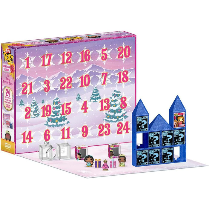 Set Mini Figurine Funko Bitty Pop Countdown Calendar - Disney Princess
