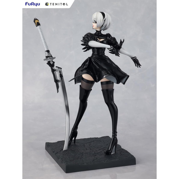 Figurina NieR:Automata Tenitol PVC - 2B Ver1.1a 22 cm