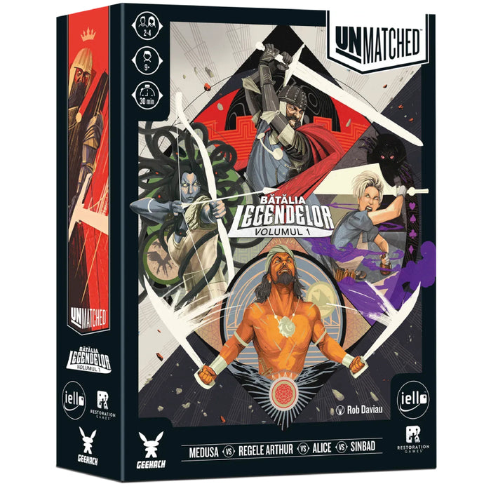 Unmatched - Batalia Legendelor Volumul 1, limba romana