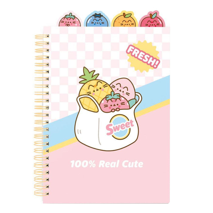 Notebook cu Sina A5 Pusheen Fruits Project