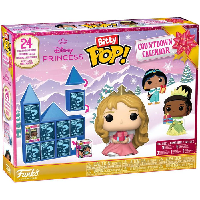 Set Mini Figurine Funko Bitty Pop Countdown Calendar - Disney Princess