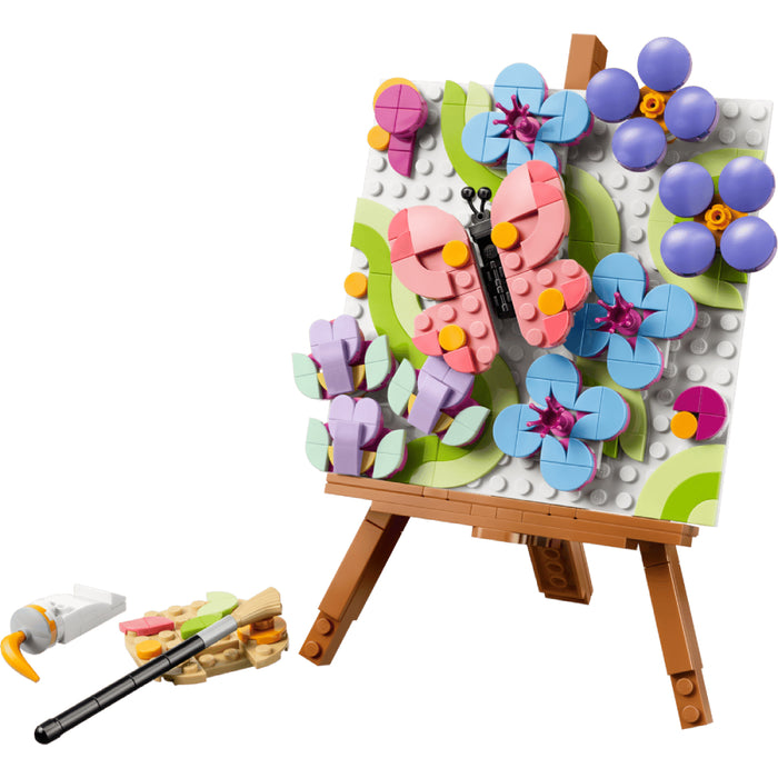 Lego Creator 3 in 1 - Tablou decorativ cu arta florala (31390)
