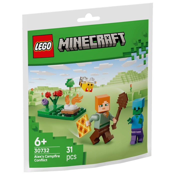Lego Minecraft - Conflict la focul de tabara al lui Alex (30732)