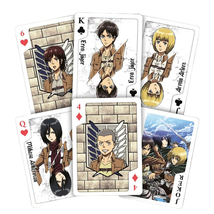 Carti de joc cu tematica manga - Attack on Titan