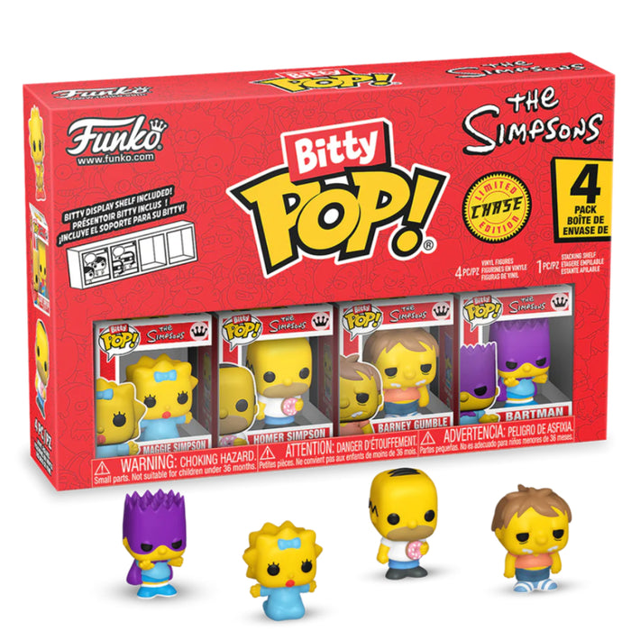 Set 4 Mini Figurine Funko Bitty Pop! Simpsons - Maggie Simpson