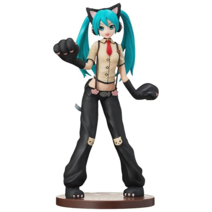 Figurina Hatsune Miku Project DIVA Arcade Future Tone SPM PVC - Hatsune Miku Kitty Cat 23 cm