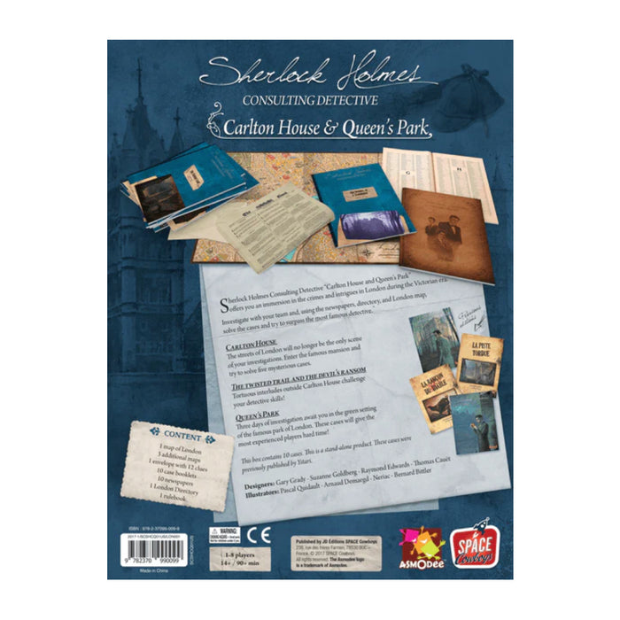 Sherlock Holmes Consulting Detective - Carlton House & Queen's Park