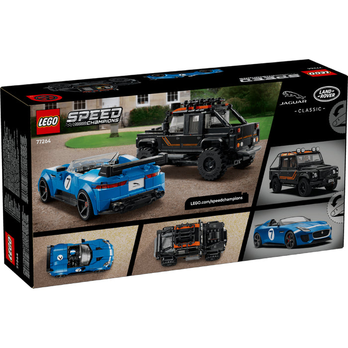 Lego Speed Champions - Jaguar Project 7 si Land Rover Defender (77264)