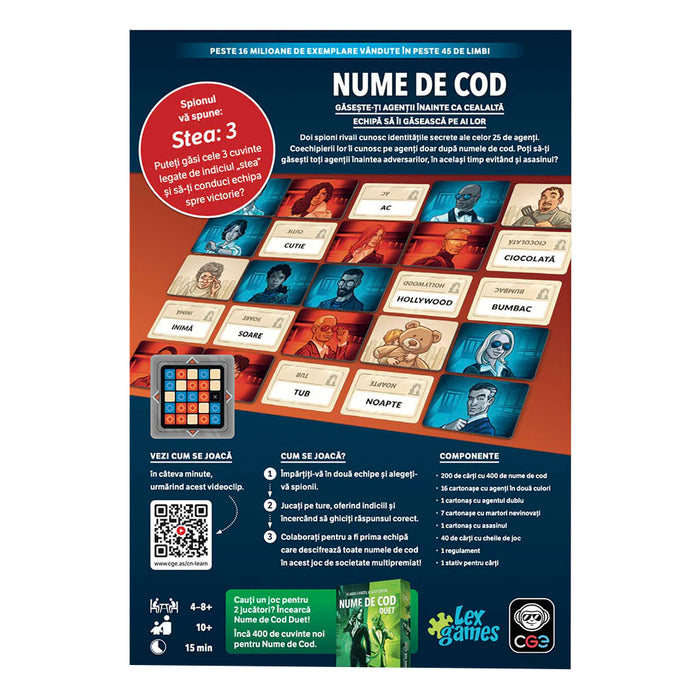 Nume de Cod, editia noua (limba romana)