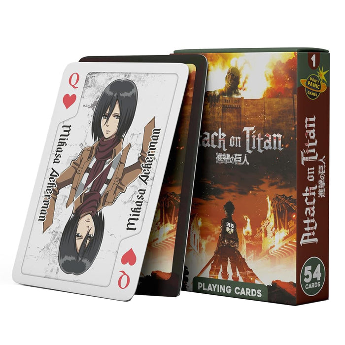 Carti de joc cu tematica manga - Attack on Titan