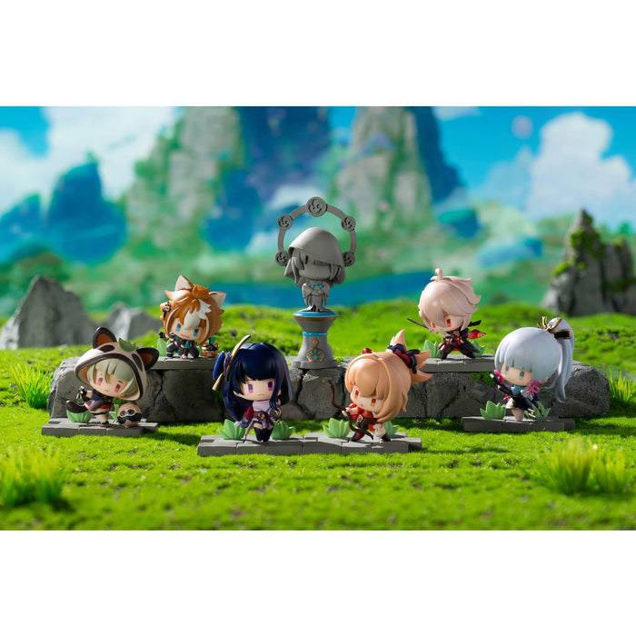 Mini Figurina Genshin Impact Battle Scene Collection - Inazuma Edition 6 cm