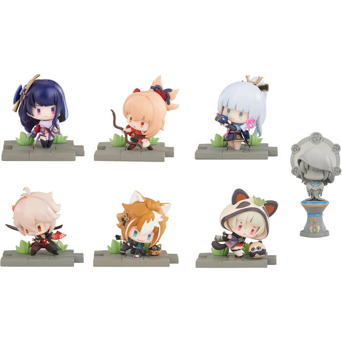 Mini Figurina Genshin Impact Battle Scene Collection - Inazuma Edition 6 cm