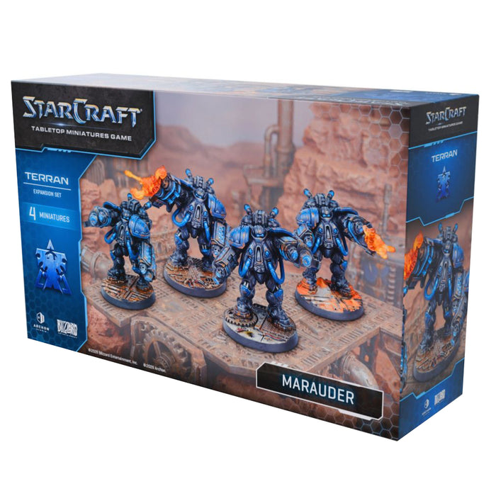 Precomanda StarCraft The Miniatures Game - Marauder - Terran - Expansion Set