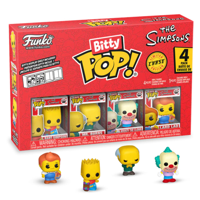 Set 4 Mini Figurine Funko Bitty Pop! Simpsons - Bart Simpson