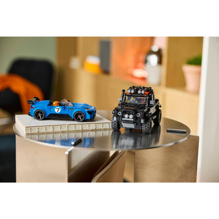 Lego Speed Champions - Jaguar Project 7 si Land Rover Defender (77264)