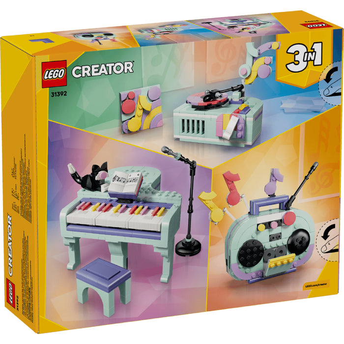 Lego Creator 3 in 1 - Pian decorativ cu o pisica (31392)