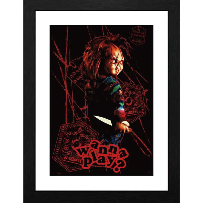 Poster cu Rama Chucky - Wanna Play (30x40)