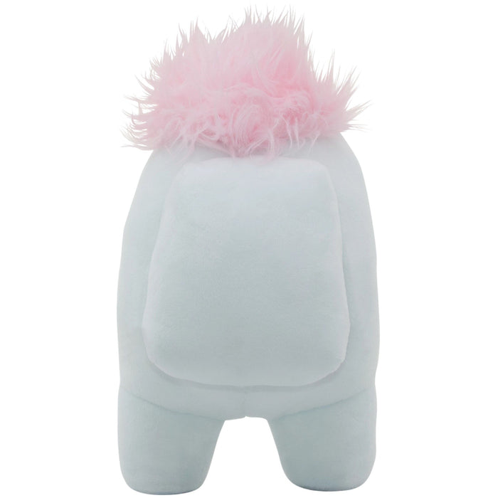 Figurina de Plus cu Accesorii Yume Among Us Official - White with Unicorn Hat