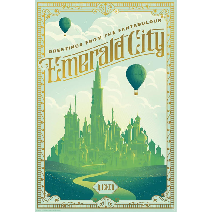Poster Maxi Wicked - 91.5x61 - Emerald City