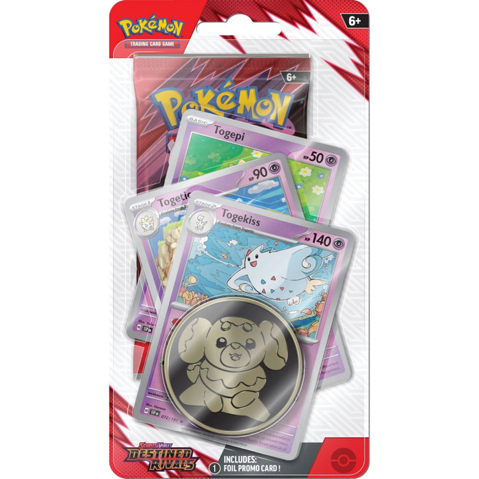 Pokemon TCG - SV Destined Rivals - Premium Checklane Blister - Togekiss