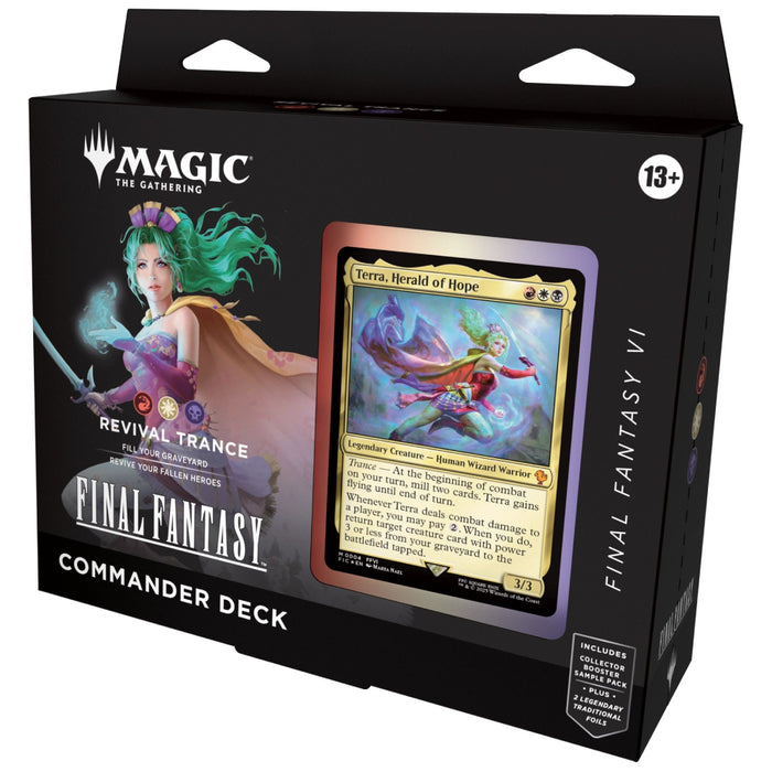 Magic the Gathering - Final Fantasy Commander Deck - Revival Trance