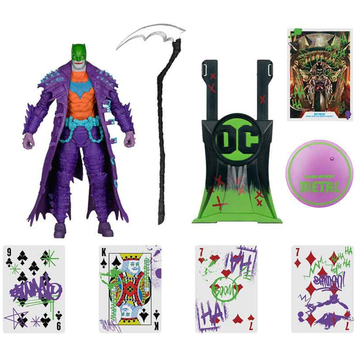 Figurina Articulata DC Multiverse 7in Batman (Dark Nights - Death Metal) (Jokerized)