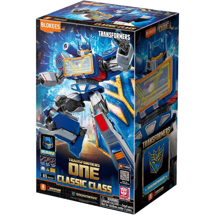 Figurina Articulata Blokees Transformers Classic Class Soundwave (TF1)
