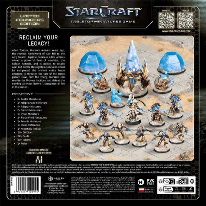 Precomanda StarCraft The Miniatures Game - Protoss Starter Set Founders Edition