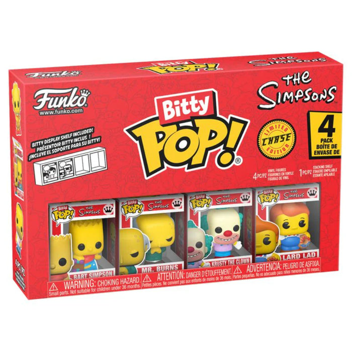 Set 4 Mini Figurine Funko Bitty Pop! Simpsons - Bart Simpson