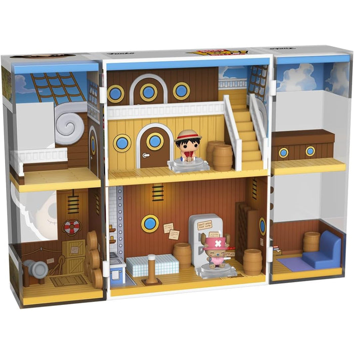 Set Figurine si Display Funko Bitty POP! One Piece - Going Merry
