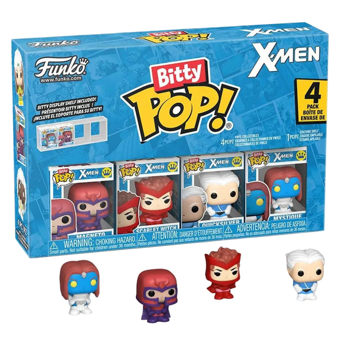 Set 4 Mini Figurine Funko Bitty POP X-Men - Magneto 2,5 cm