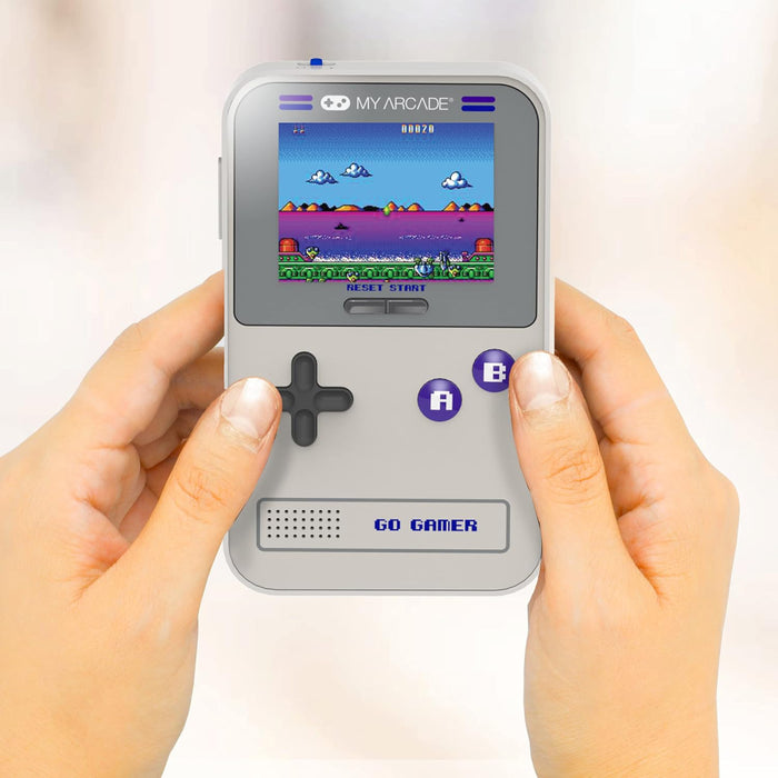 Consola portabila Go Gamer Classic (300 Games in 1) (gray & purple)