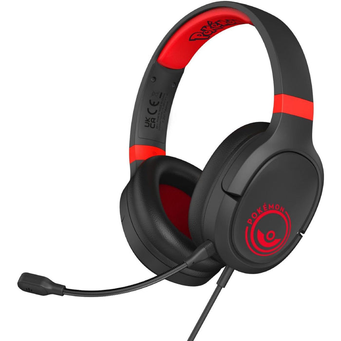 Casti Gaming OTL - Pro G1 Pokemon Poke Ball, black and red