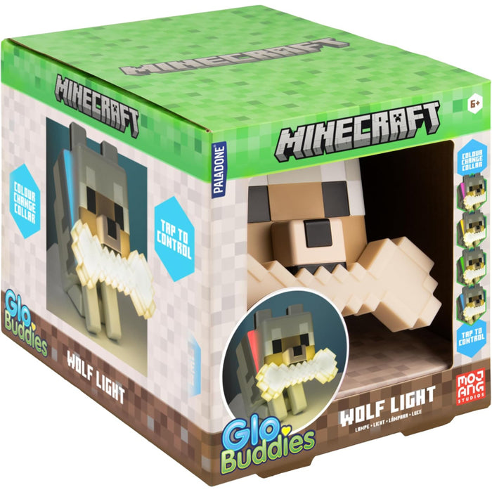 Lampa Minecraft Wolf GloBuddies