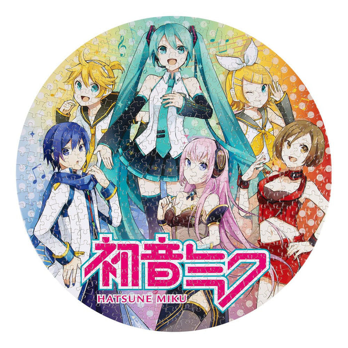Puzzle Rotund Hatsune Miku, 500 piese