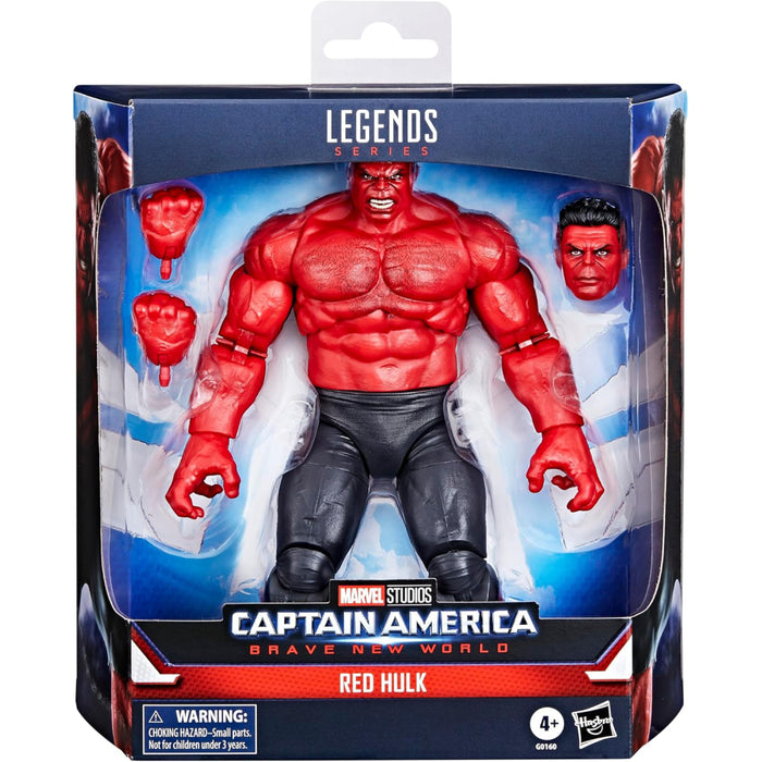 Figurina Articulata Marvel Legends - Captain America Brave New World - Red Hulk 22 cm