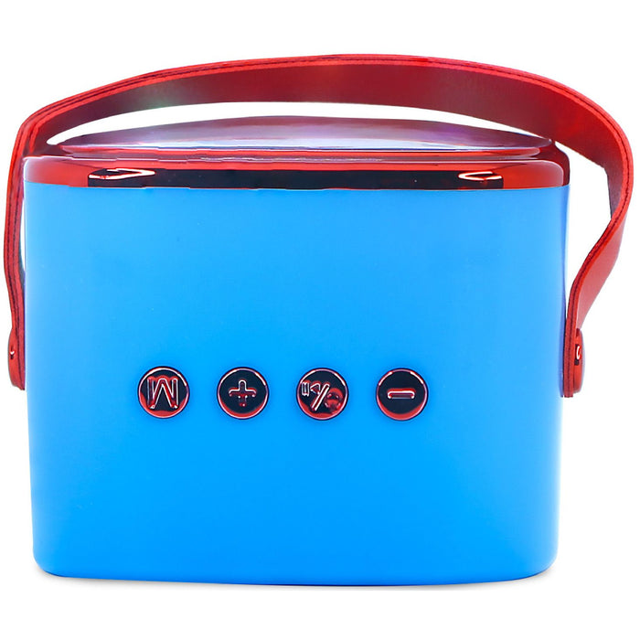 Boxa portabila OTL Technologies - Paw Patrol Chase PopSing Karaoke LED Speaker & Microphone, albastru