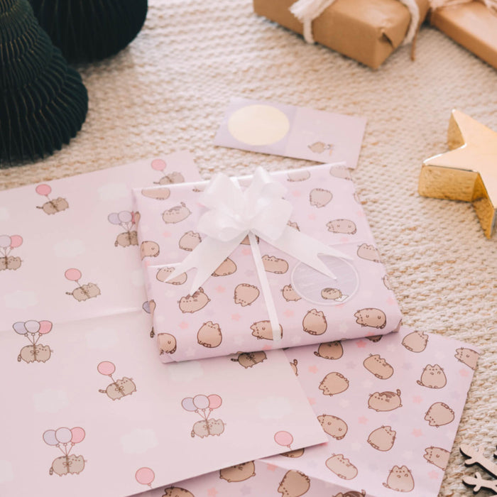 Set Hartie de impachetat Pusheen