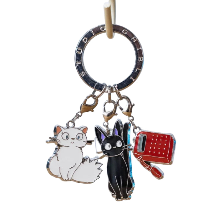 Breloc Metal Kiki's Delivery Service - Kiki & Lily & Telephone