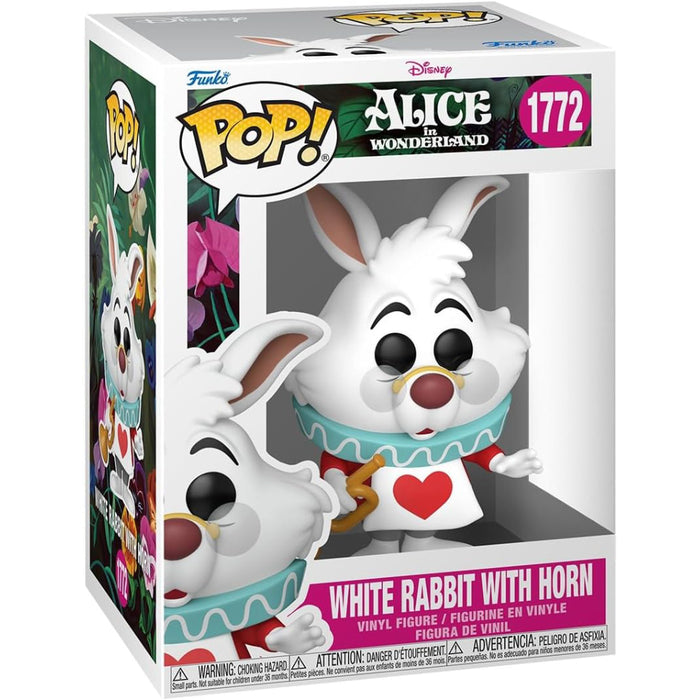 Figurina Funko POP! Alice in Wonderland - White Rabbit with Horn