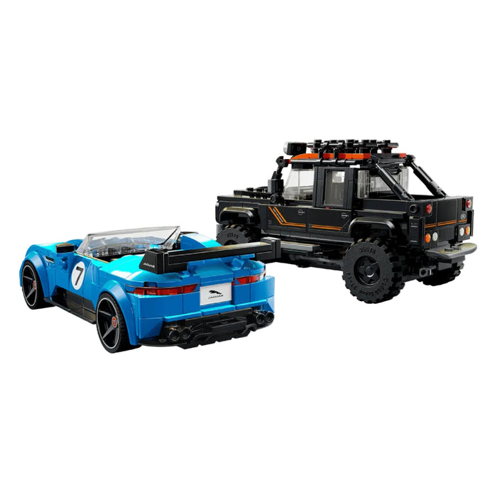 Lego Speed Champions - Jaguar Project 7 si Land Rover Defender (77264)