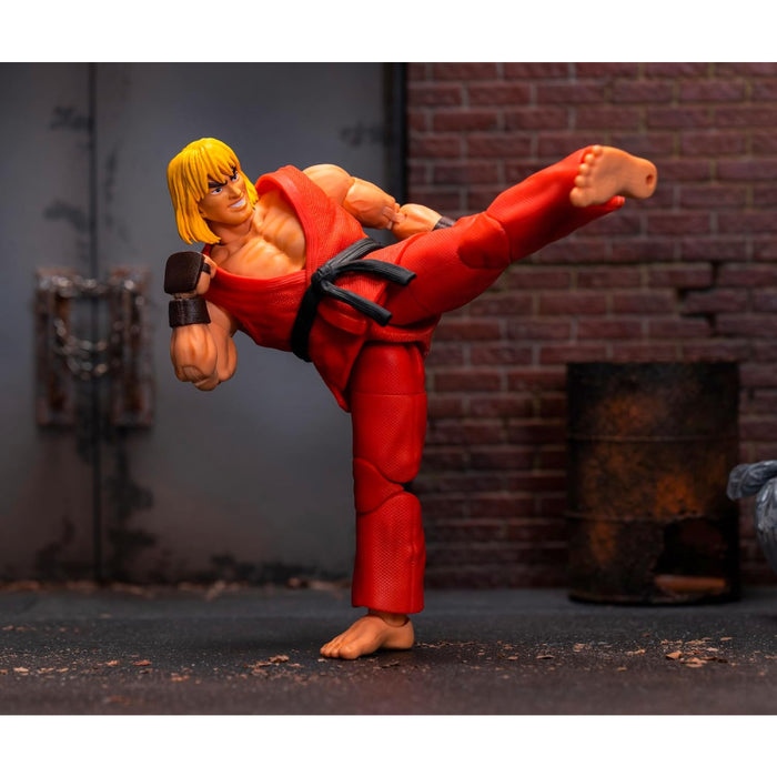 Figurina Articulata Ultra Street Fighter II 1/12 - Ken