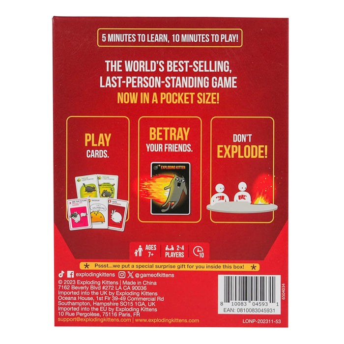 Exploding Kittens - Grab & Game