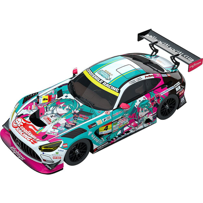 Figurina Hatsune Miku GT Project Vehicle 1/64 - Hatsune Miku AMG 2025 Season Opening Ver. 7 cm