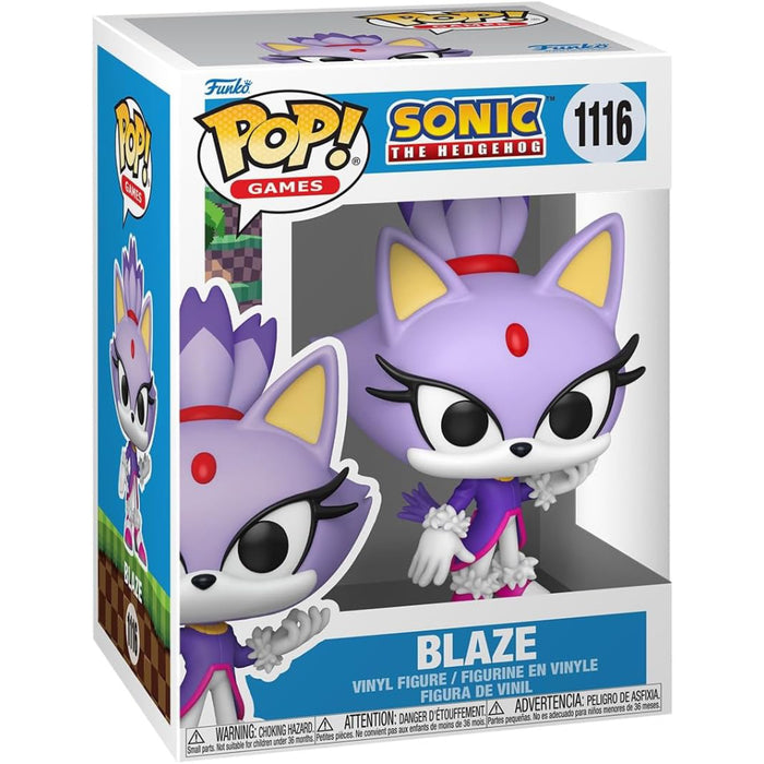 Figurina Funko Pop Games Sonic - Blaze the Cat
