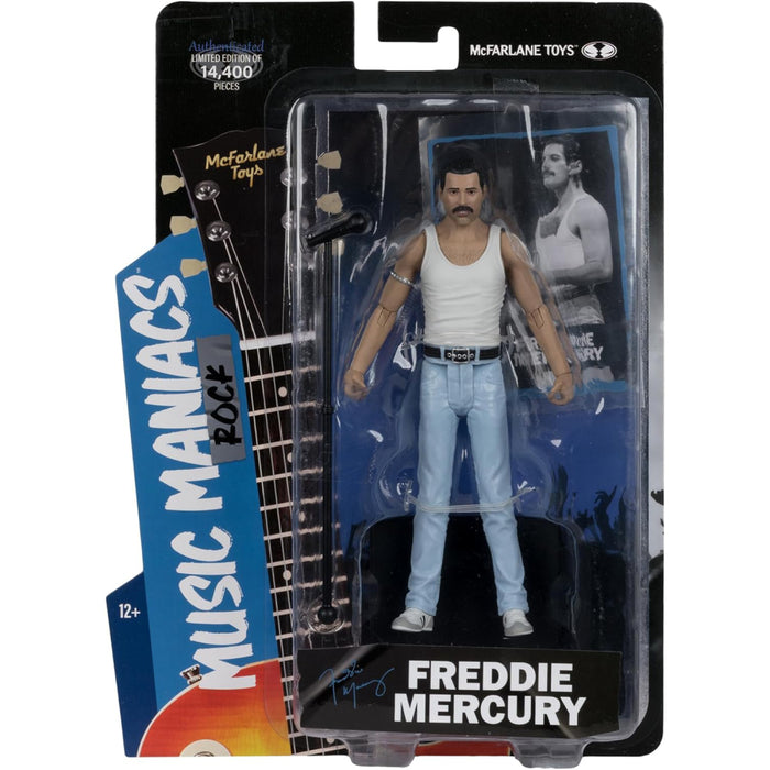 Figurina Articulata Music Maniacs Rock - Freddie Mercury 15 cm