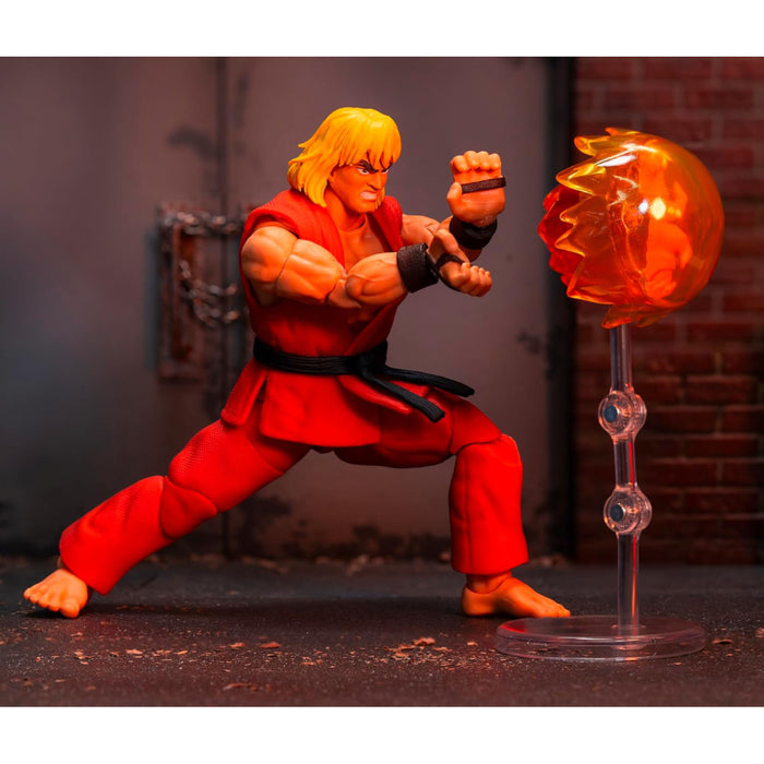 Figurina Articulata Ultra Street Fighter II 1/12 - Ken